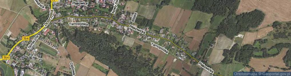 Zdjęcie satelitarne Zbożowa ul.